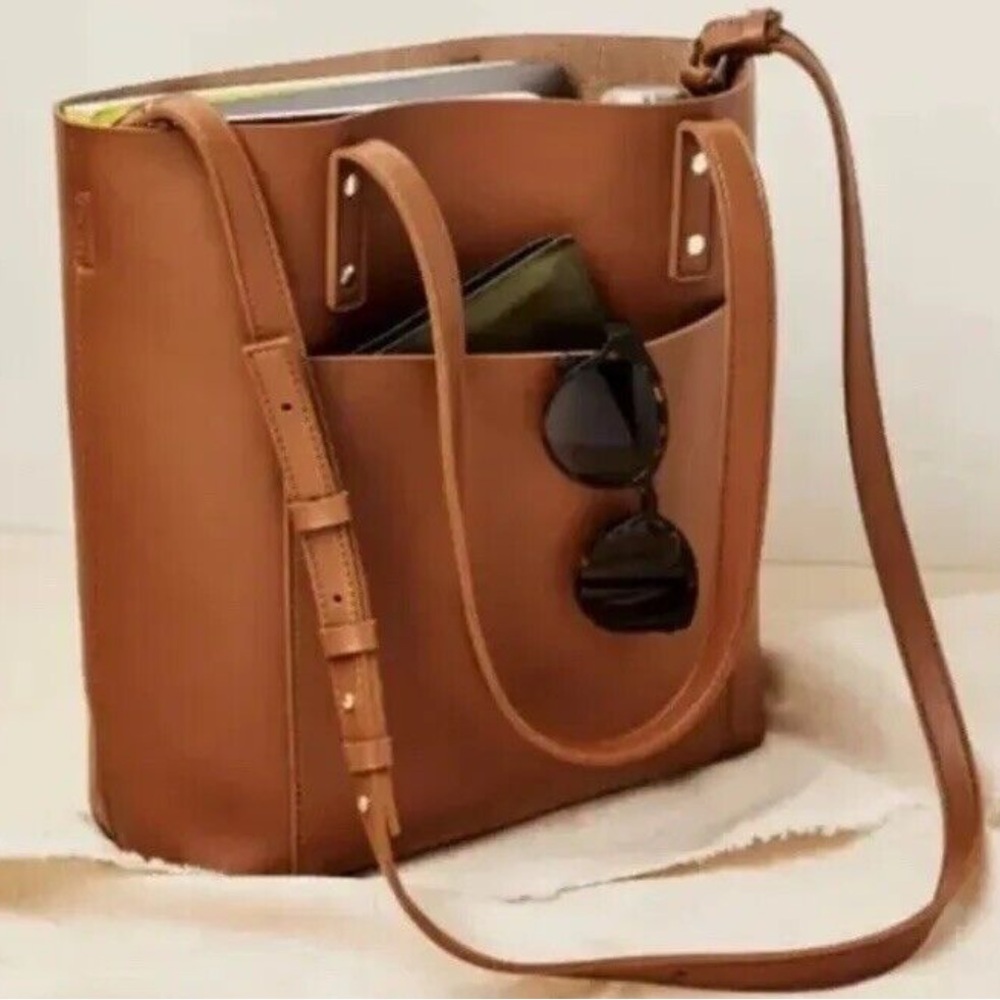 Henny + Lev Vegan Leather Tote Bag